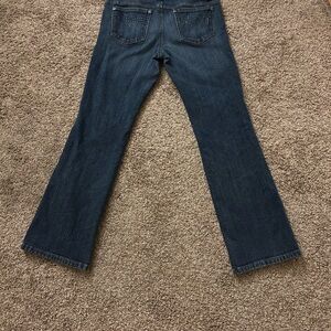 Axcess Dark Blue Flare Jeans